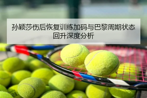 孙颖莎伤后恢复训练加码与巴黎周期状态回升深度分析